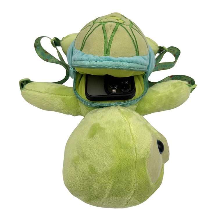 Olu-The Sea Turtle Plush Backpack for Kids – Disney-Inspired Adventure Buddy