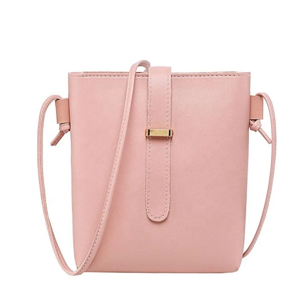 Stylish Girls Mini Crossbody Bag-Pink