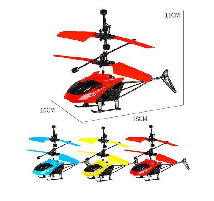 Infrared Induction Helicopter-Hand Sensor (Multicolor)