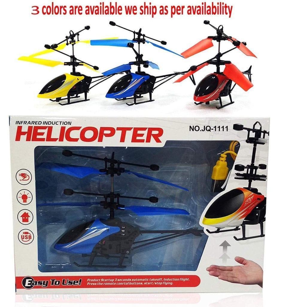 Infrared Induction Helicopter-Hand Sensor (Multicolor)