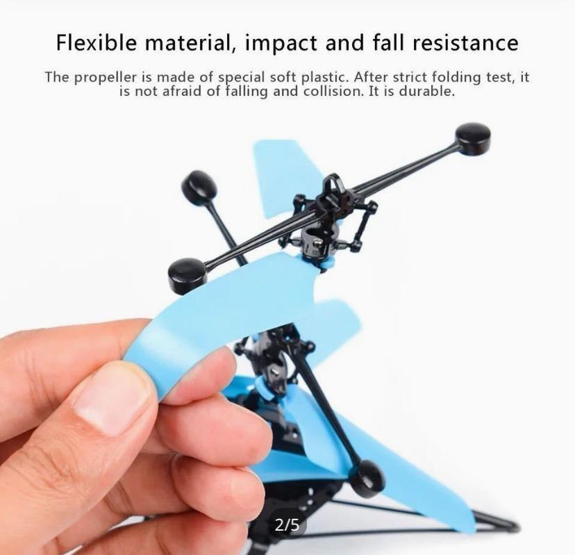 Infrared Induction Helicopter-Hand Sensor (Multicolor)