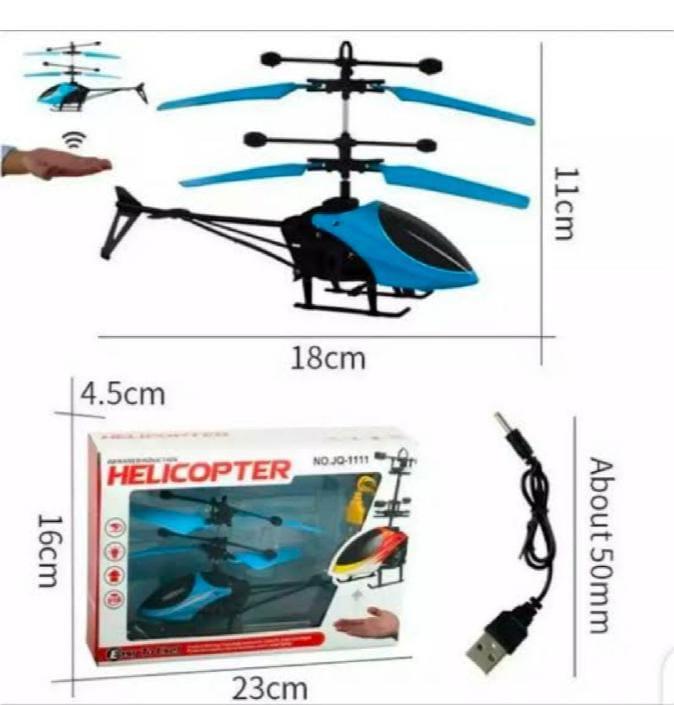 Infrared Induction Helicopter-Hand Sensor (Multicolor)