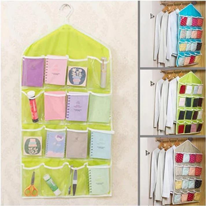 16 Pocket Multipurpose Hanging Organizer-Pack of 2
