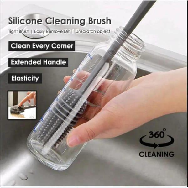 Silicon Bottle Cleaning Brush- Pack of 2