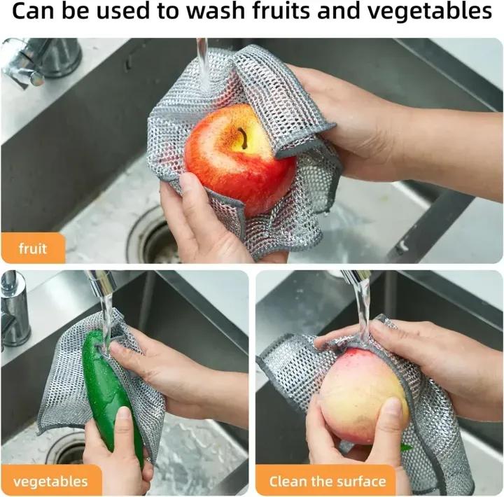 Wired Dish Washing Cloth- Pack of 10