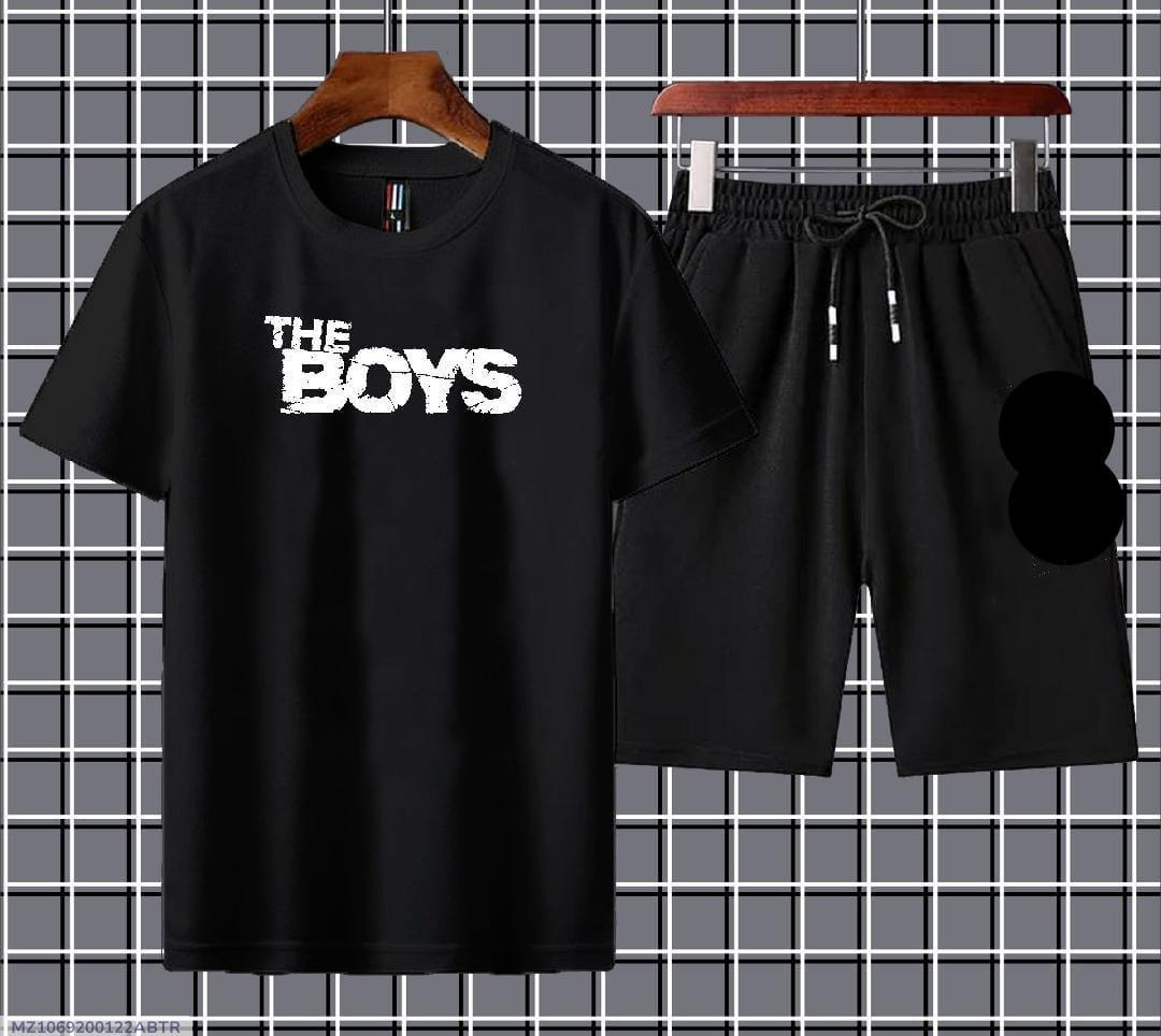 Dri-Fit Printed T-Shirt and Shorts Set