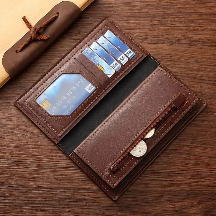 Men’s Leather Wallet- Textured Design
