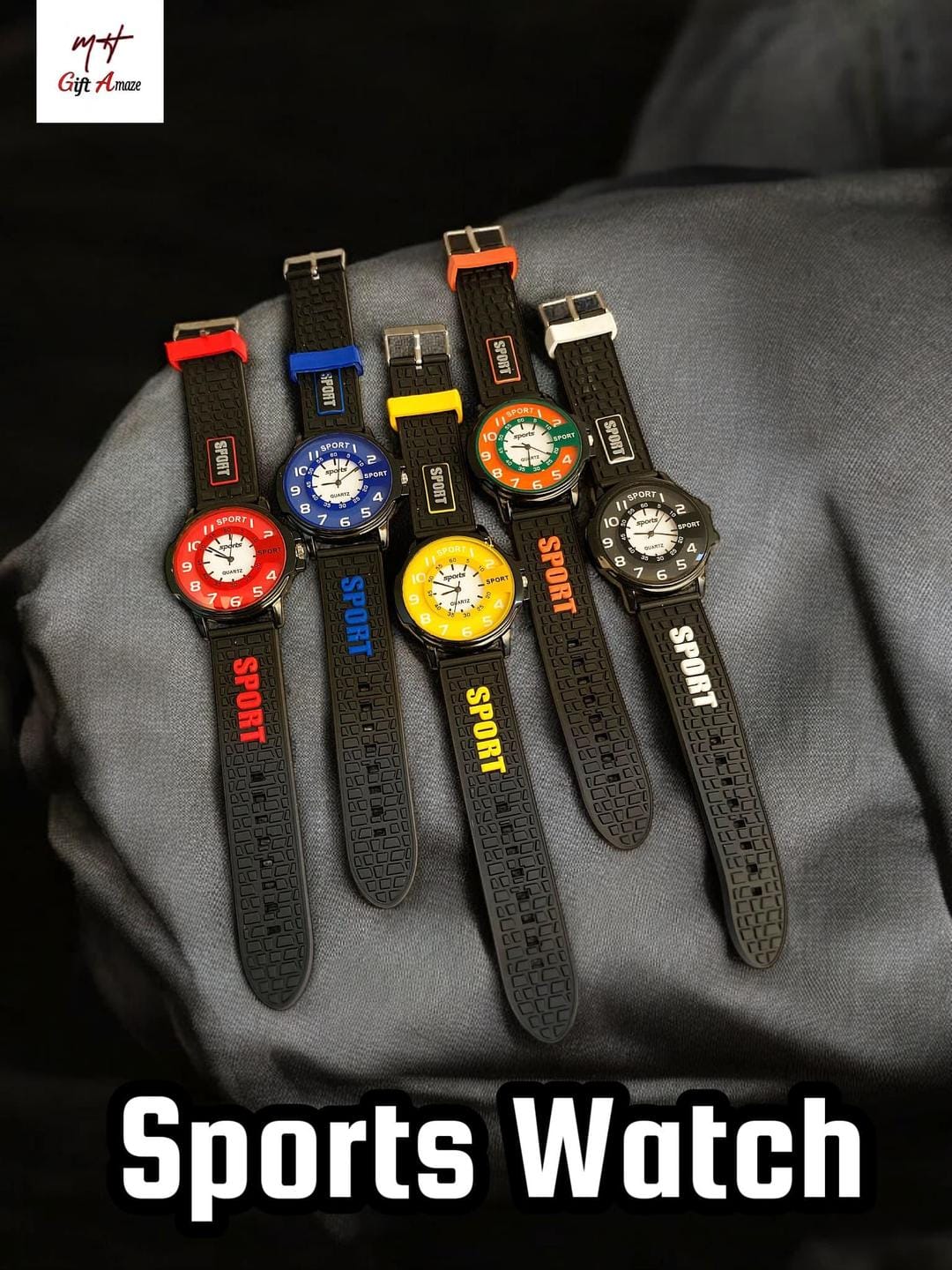 Men’s Sports Watch (Multi Colored)