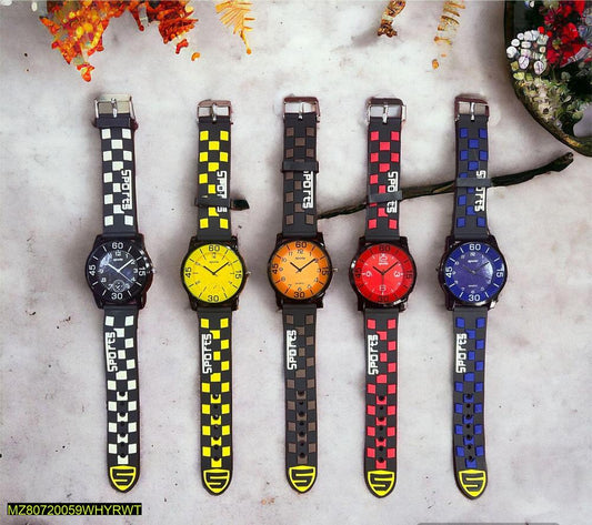 Unisex Sports Watch (Multicolored)