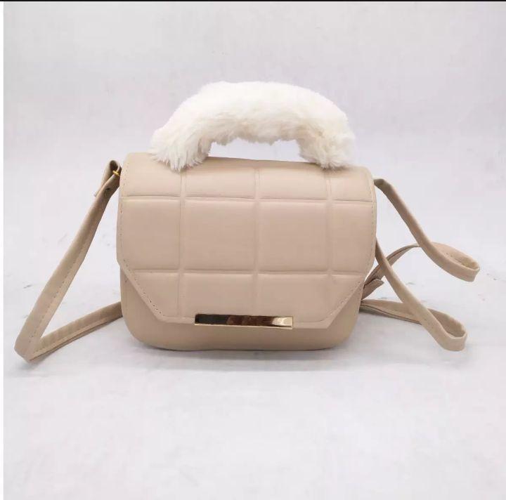 Girl’s Cross Body Bag- Beige