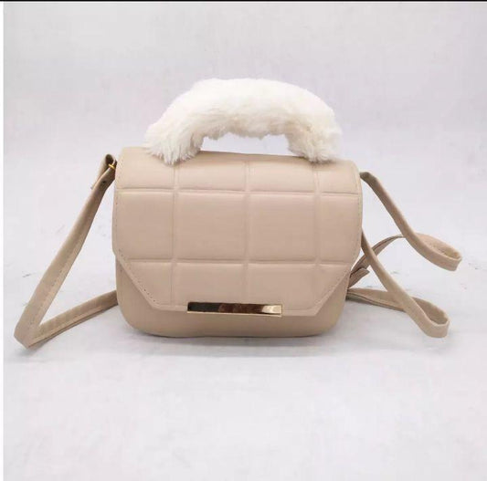 Girl’s Cross Body Bag- Beige
