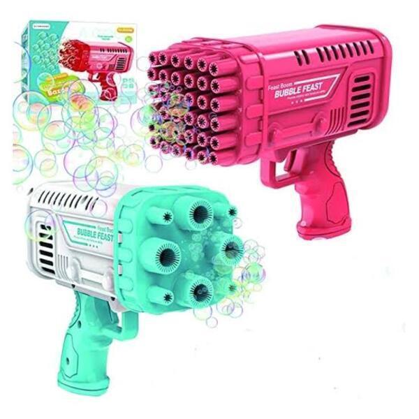 Exciting Multicolor Bubble Gun