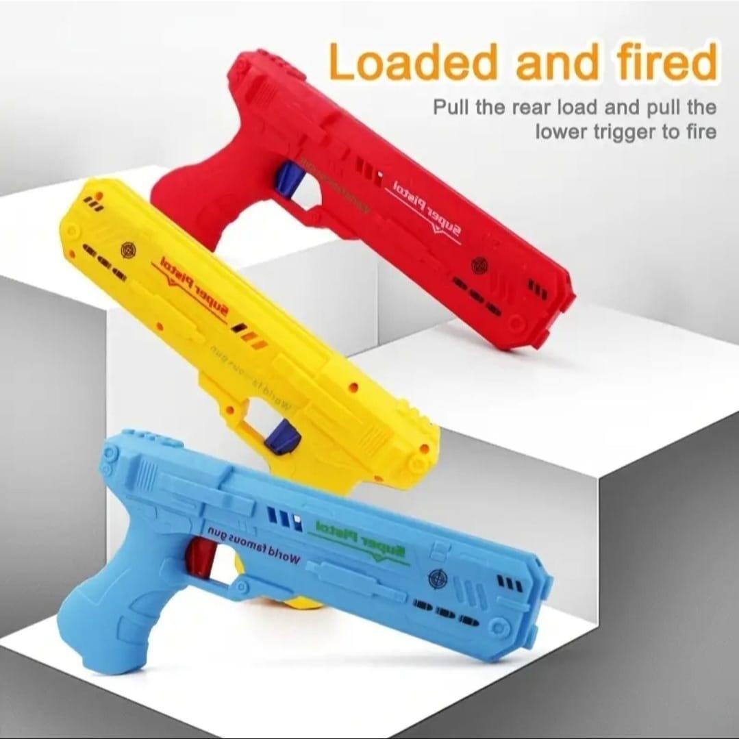 Foam Aircraft Catapult Gun Toy Set (Multicolor)