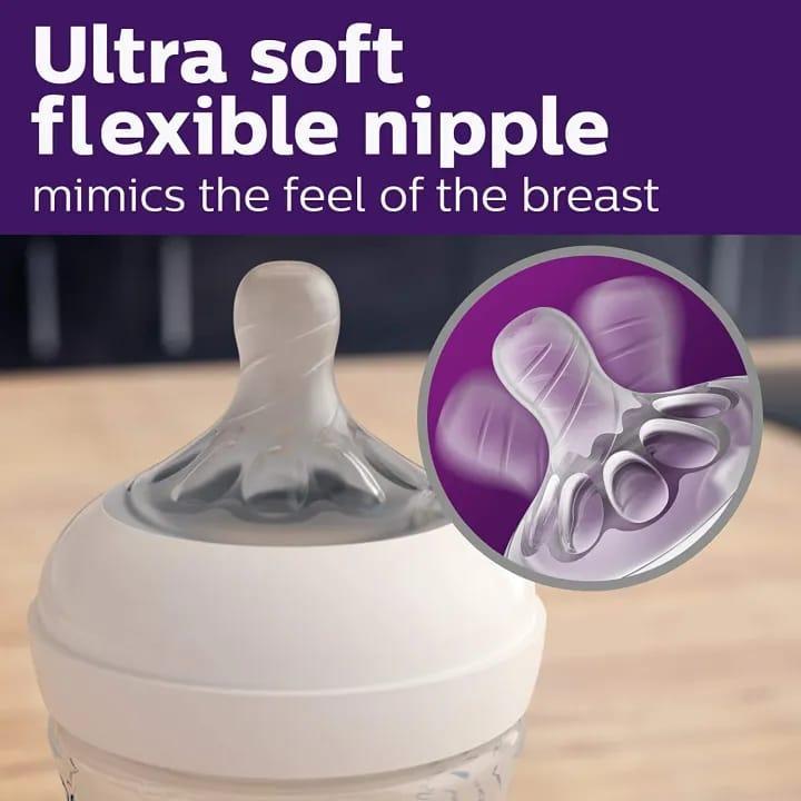 BPA-Free Plastic Feeder- With Air Free Vent 9 Oz (260ml)