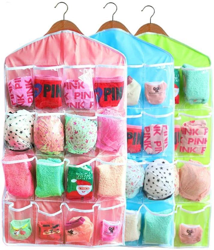16 Pocket Multipurpose Hanging Organizer-Pack of 2