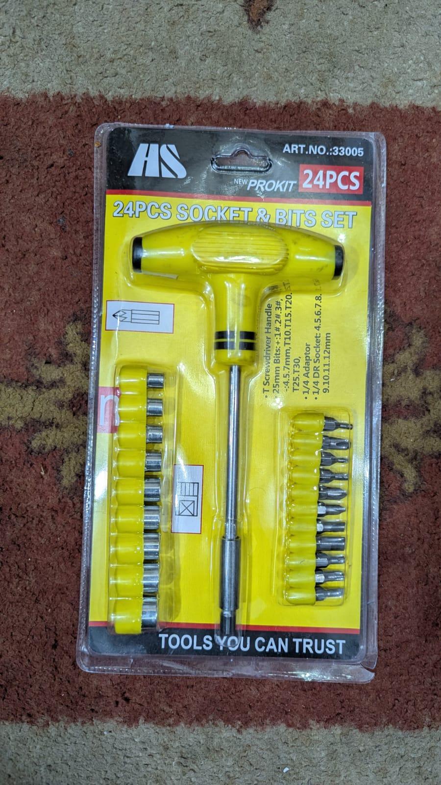 Durable 24 Pcs Screwdriver Set