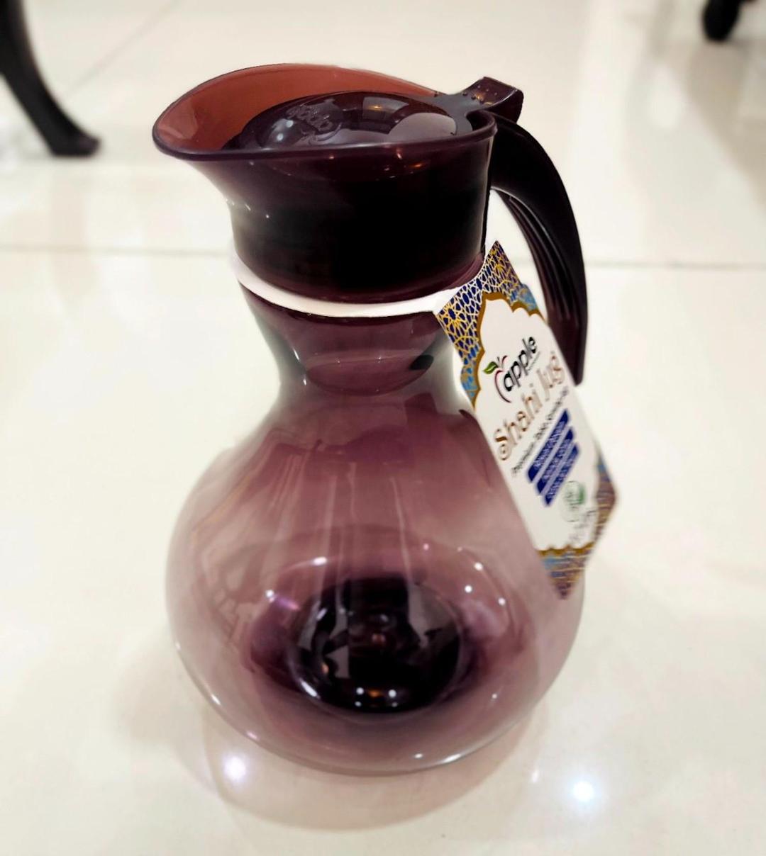 Stylish Plastic Water Jug- 1 Pc for Kitchen Needs, 1.75 Liter