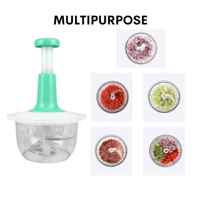 Versatile 1 Pc Manual Food Chopper-Enhance Kitchen Organization & Everyday Cooking Needs