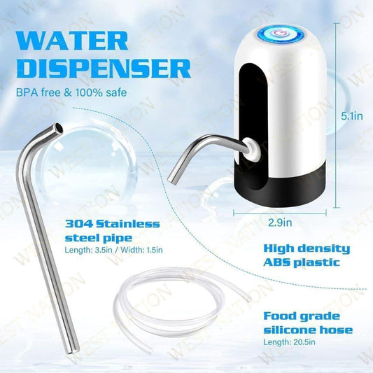 1 Pc Water Dispenser Pump (Rechargeable)
