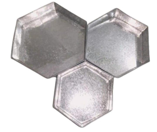 3 Pcs Hexagonal Cake Mold Set