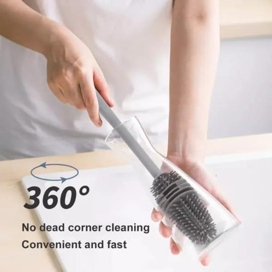 Silicon Bottle Cleaning Brush- Pack of 2