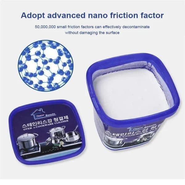 Powerful Stainless Steel Cookware Cleaning Paste