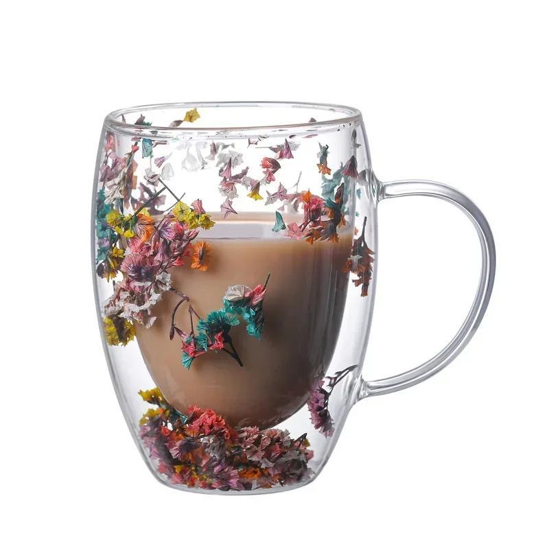 Elegant Glass Mug- Perfect for Travel